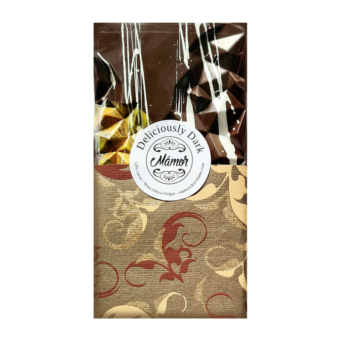 Deliciously Dark Bar (100gm) - Mamor Chocolates